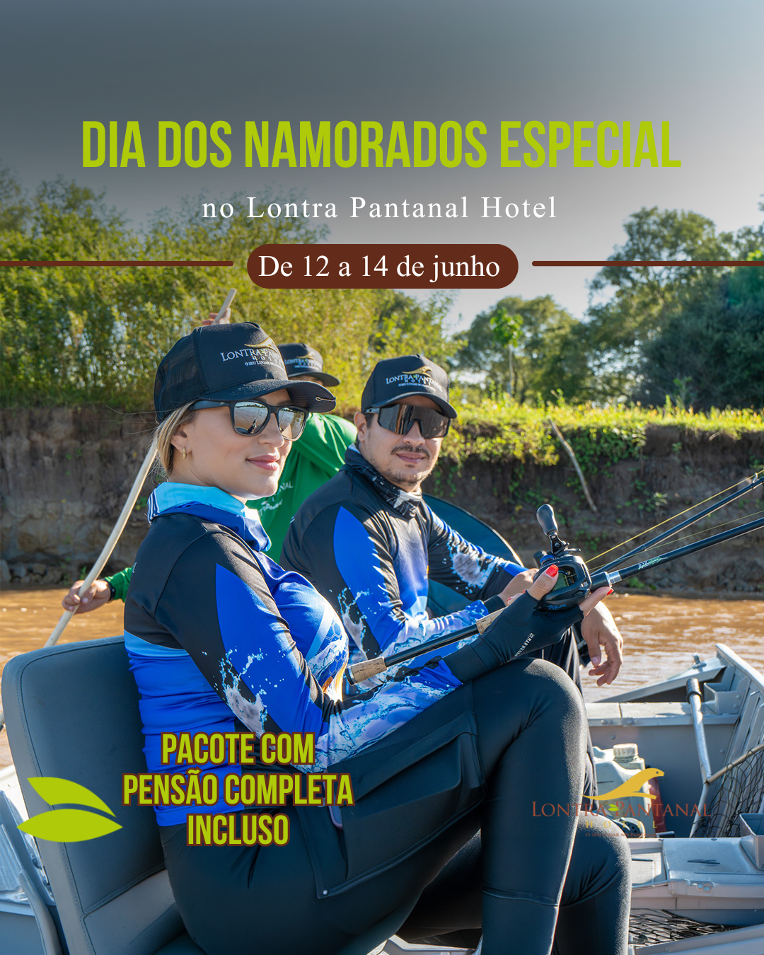 Um fim de semana colado no rio